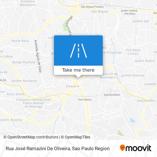 Rua José Ramazini De Oliveira map