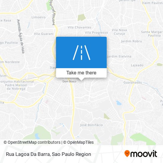 Rua Lagoa Da Barra map