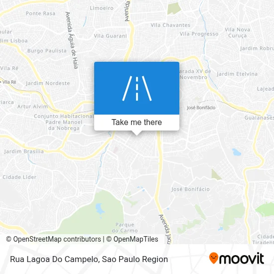 Rua Lagoa Do Campelo map