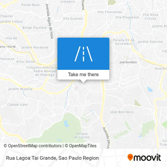 Rua Lagoa Tai Grande map