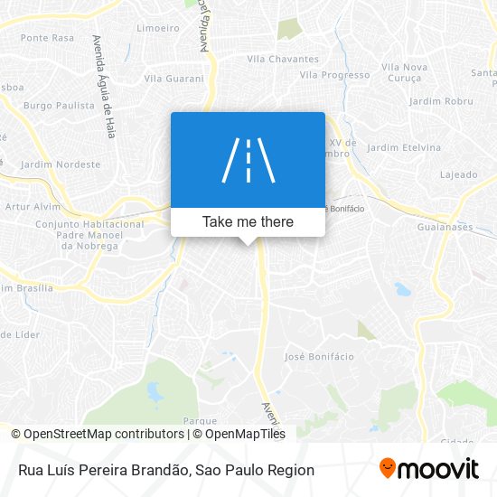 Rua Luís Pereira Brandão map