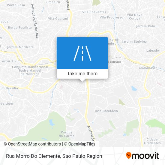 Rua Morro Do Clemente map