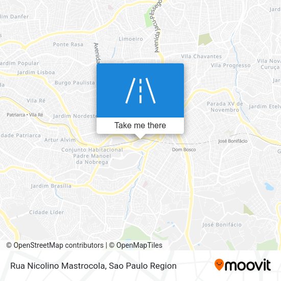 Rua Nicolino Mastrocola map