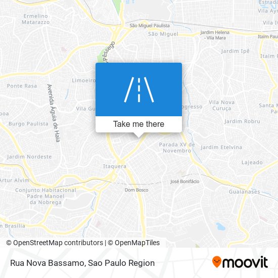 Rua Nova Bassamo map