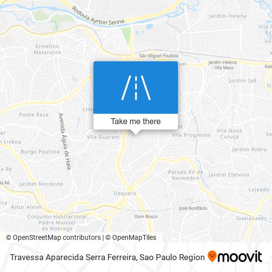 Travessa Aparecida Serra Ferreira map