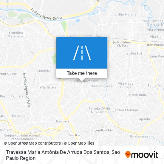 Mapa Travessa Maria Antônia De Arruda Dos Santos