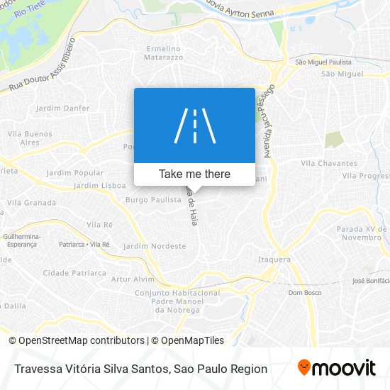 Travessa Vitória Silva Santos map