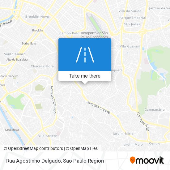 Rua Agostinho Delgado map