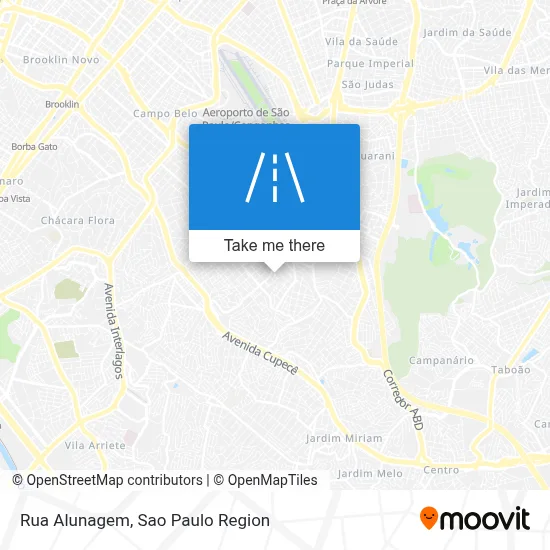 Rua Alunagem map