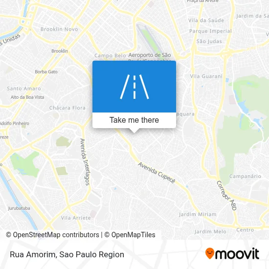 Rua Amorim map