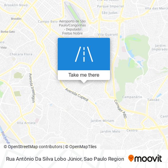 Rua Antônio Da Silva Lobo Júnior map