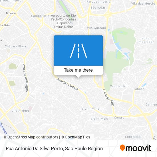 Rua Antônio Da Silva Porto map