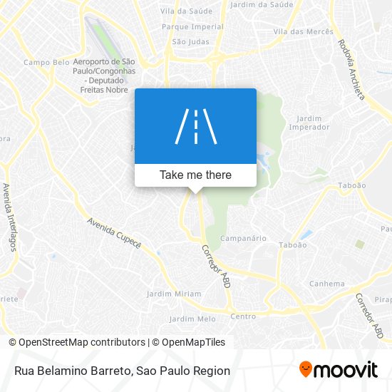 Rua Belamino Barreto map