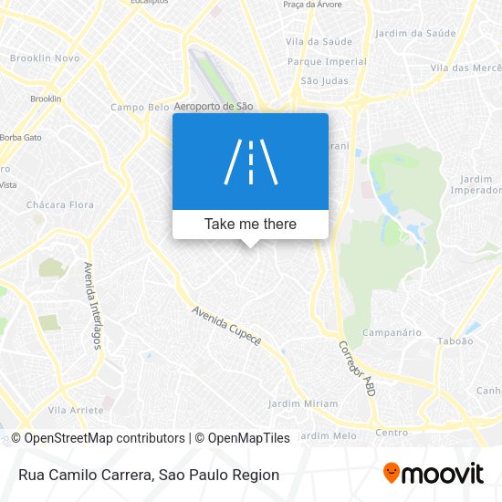 Rua Camilo Carrera map