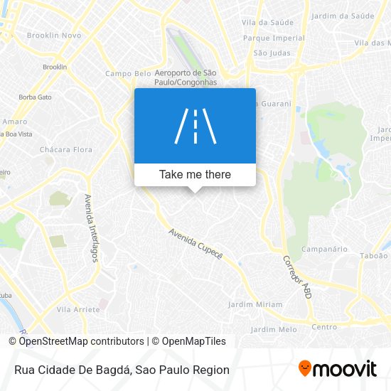 Rua Cidade De Bagdá map