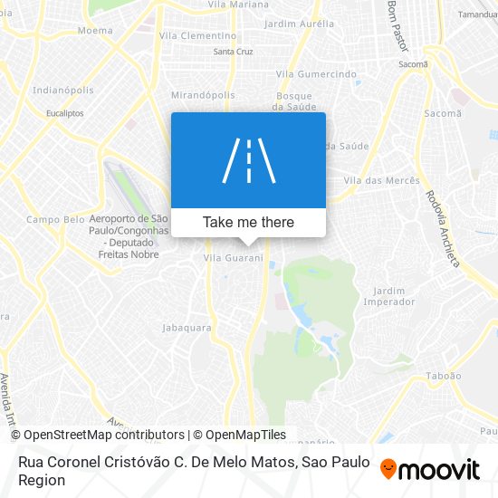 Rua Coronel Cristóvão C. De Melo Matos map