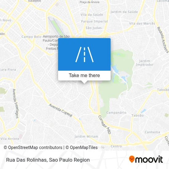 Rua Das Rolinhas map