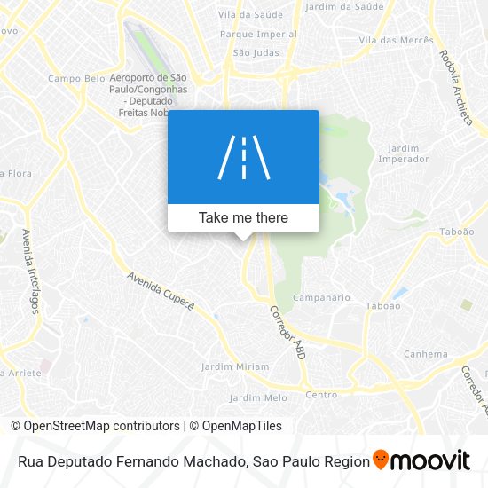 Rua Deputado Fernando Machado map
