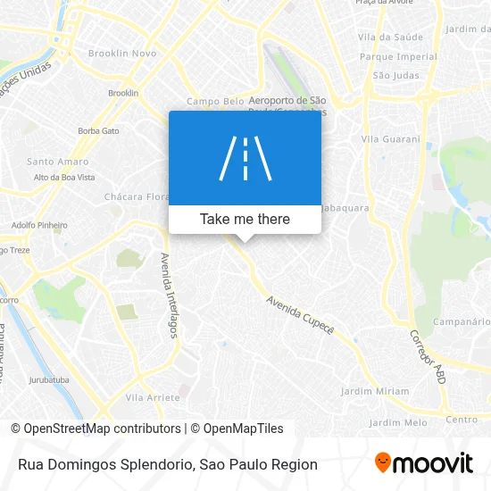 Rua Domingos Splendorio map