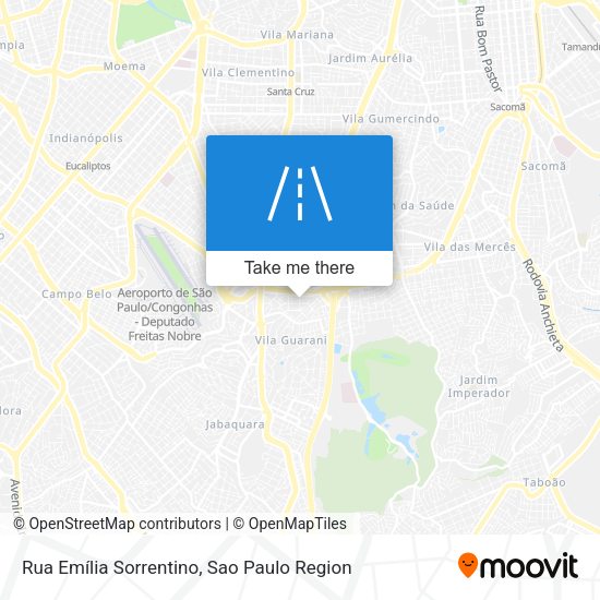 Rua Emília Sorrentino map