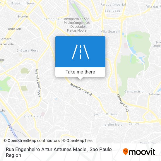 Rua Engenheiro Artur Antunes Maciel map