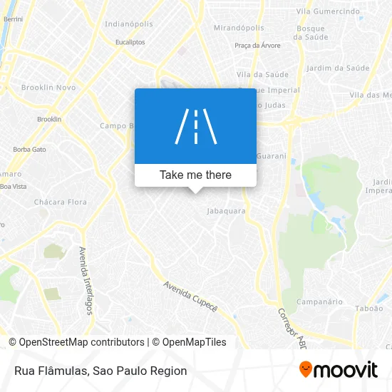 Rua Flâmulas map
