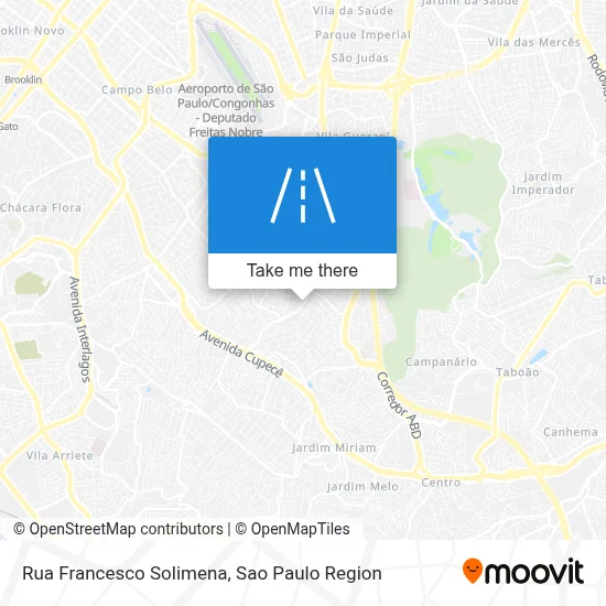Rua Francesco Solimena map