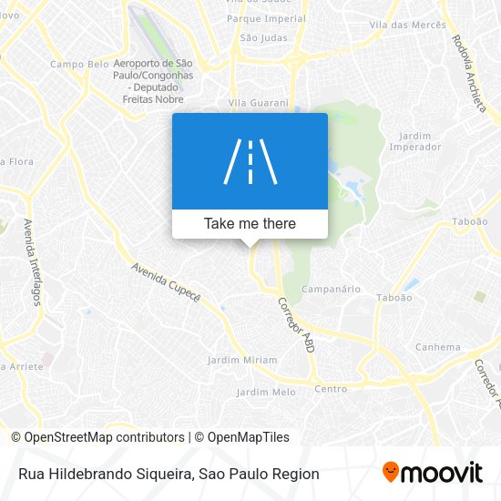 Rua Hildebrando Siqueira map