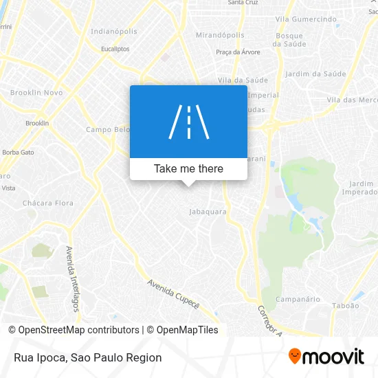 Rua Ipoca map