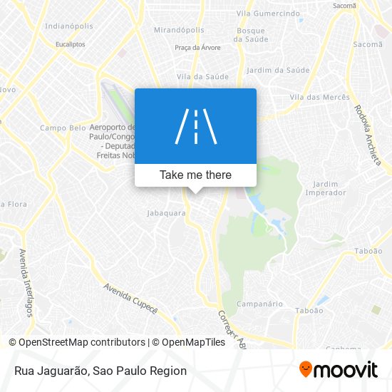 Mapa Rua Jaguarão