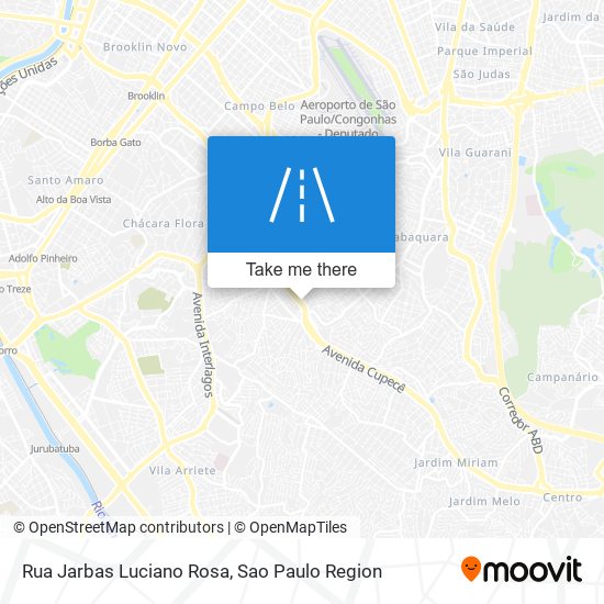 Mapa Rua Jarbas Luciano Rosa