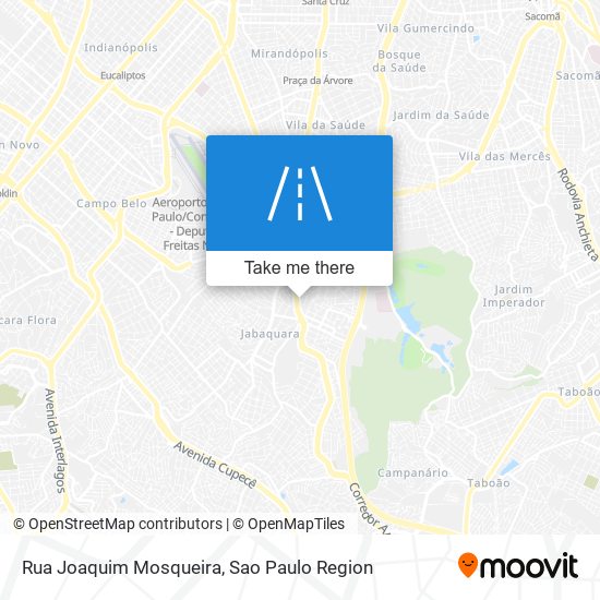 Mapa Rua Joaquim Mosqueira