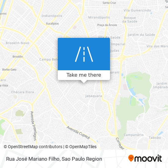 Rua José Mariano Filho map