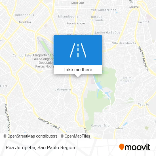 Rua Jurupeba map