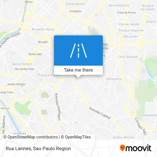 Rua Lannes map