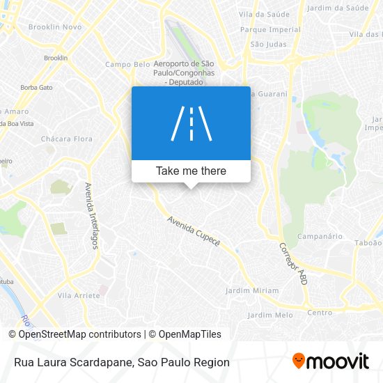 Rua Laura Scardapane map