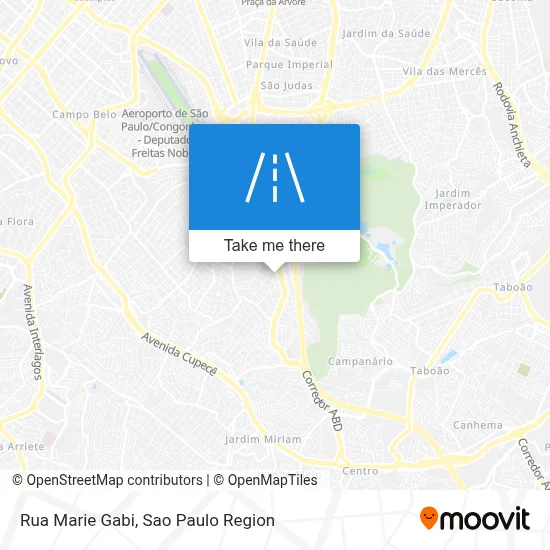 Rua Marie Gabi map