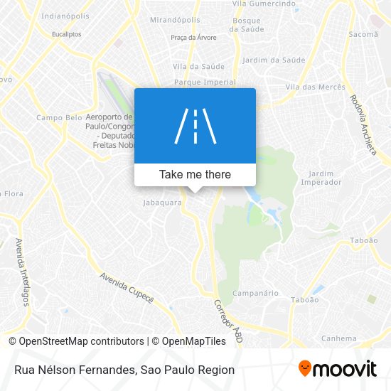 Rua Nélson Fernandes map