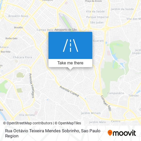 Rua Octávio Teixeira Mendes Sobrinho map