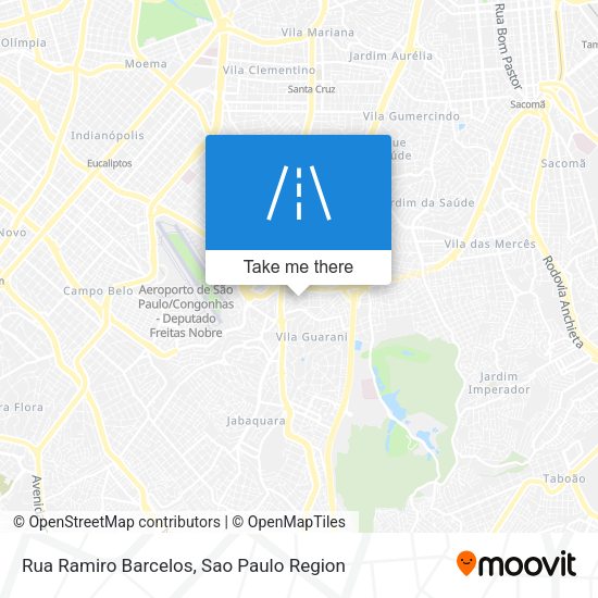 Rua Ramiro Barcelos map