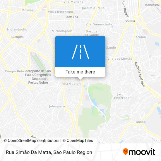 Rua Simão Da Matta map