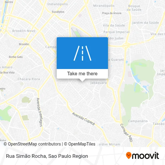 Rua Simão Rocha map