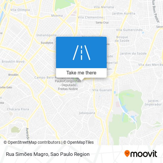 Rua Simões Magro map