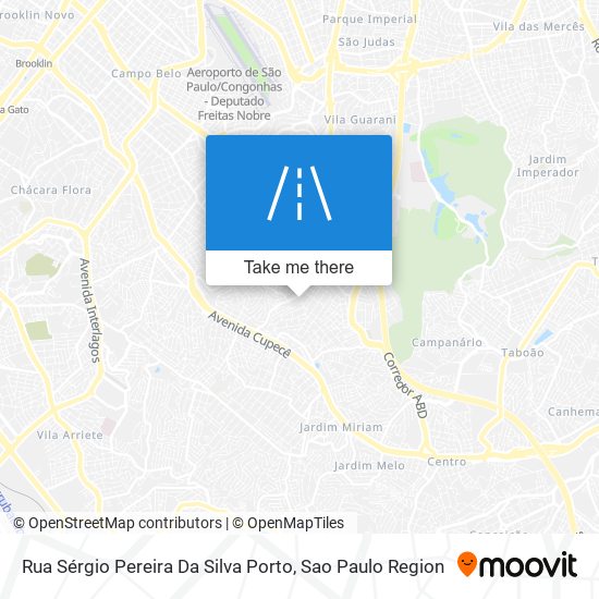 Rua Sérgio Pereira Da Silva Porto map