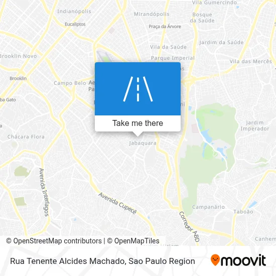 Rua Tenente Alcides Machado map