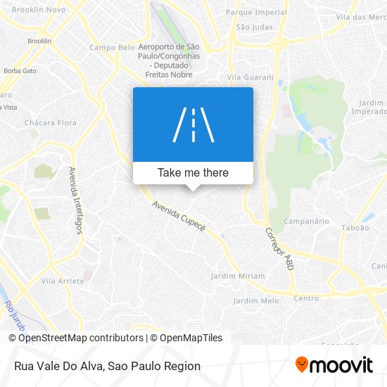 Rua Vale Do Alva map