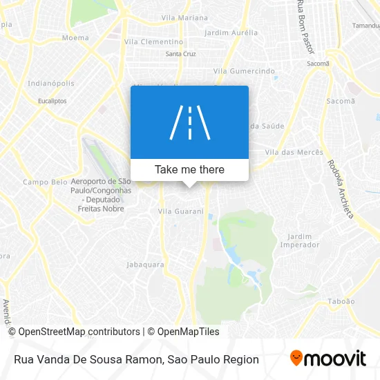 Rua Vanda De Sousa Ramon map