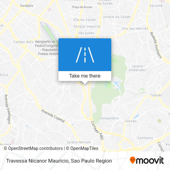 Travessa Nicanor Mauricio map