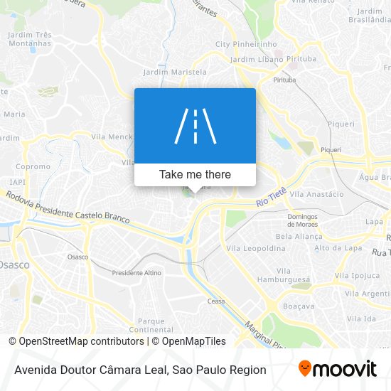Avenida Doutor Câmara Leal map