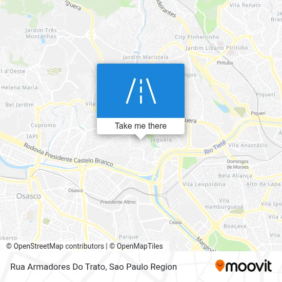 Rua Armadores Do Trato map